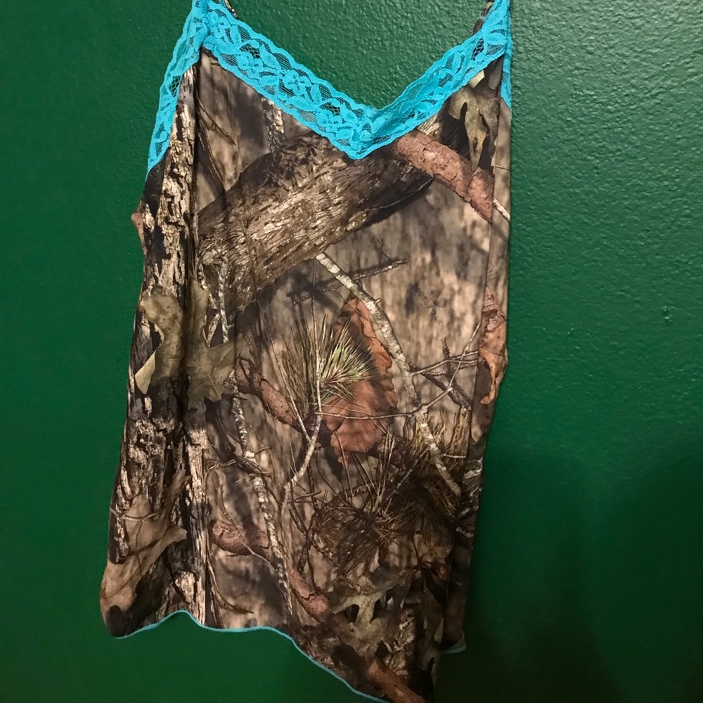 Wilderness Blue camo night top